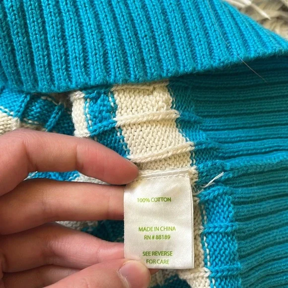 Cable knit sweater - Picture 5 of 6